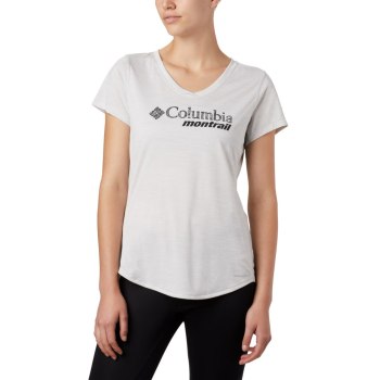 Columbia Trinity Trail II Graphic, Camiseta Blancos Para Mujer | 912563-ORM